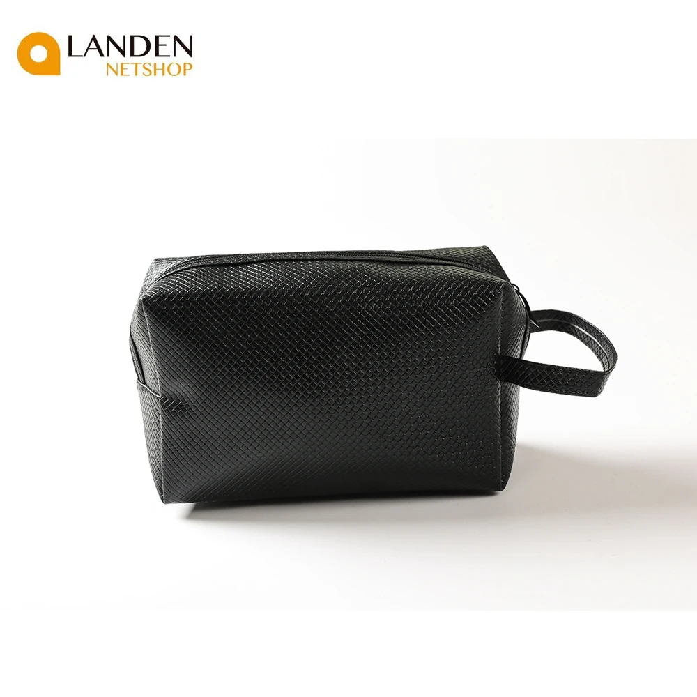 Bolsa de lavado de bolsas de cosméticos de gran capacidad negra para hombre mujer    LANDEN NETSHOP
