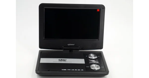 Портативный DVD-плеер Eplutus EP-9520T c цифровым тюнером DVB-T2 9,5'' TFT- LCD экран Поворотный дисплей аккумулятор