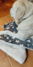 Manta de franela para mascotas, forro polar grueso suave, para cachorro, perro, gato, sofá, cojín, alfombra para el hogar, funda para dormir que mantiene el calor