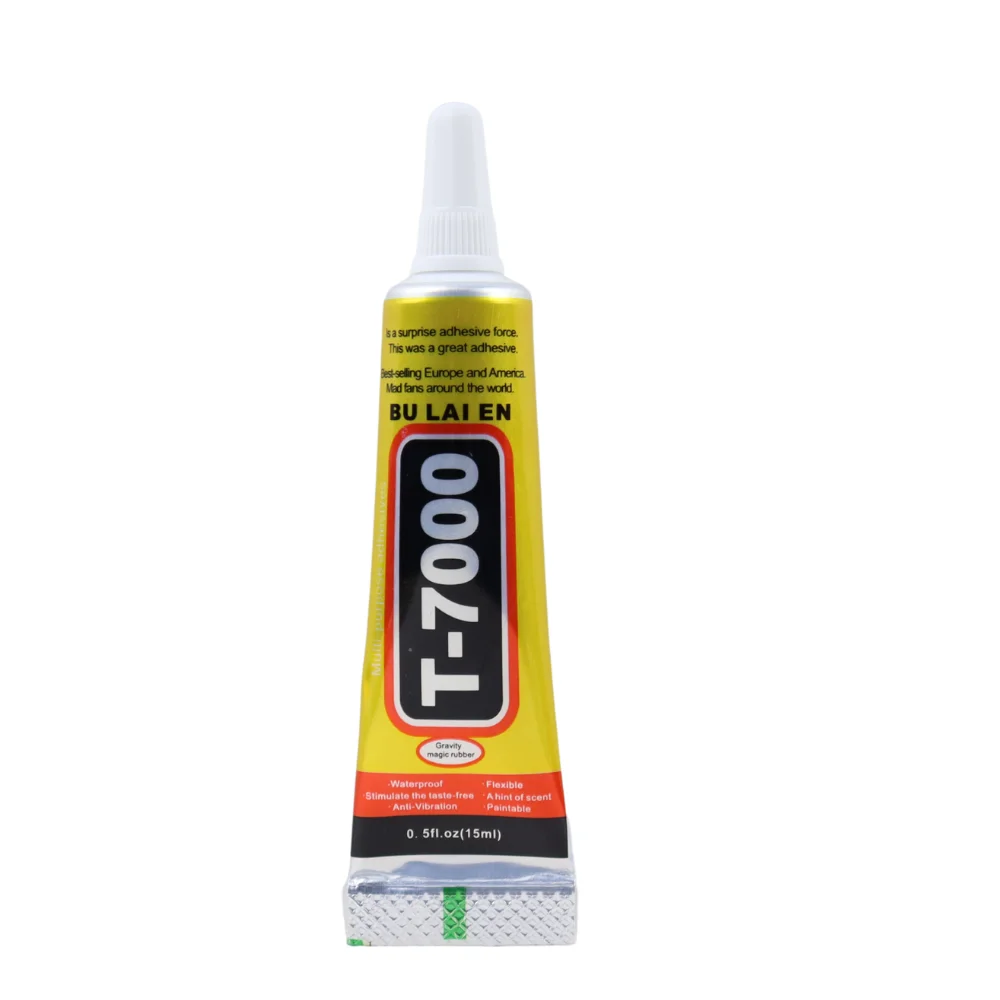 15ML 50ML 110ML Bulaien T7000 Black Contact DIY Glue Repair Adhesive With Precision Applicator Tip