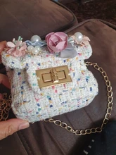 Mini bolso de mano para niña, bolsa de mensajero de perlas de princesa para niña, bolso cruzado de princesa, bolso de mano, 2021