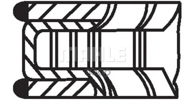 Комплект Поршневых Колец Mahle/Knecht 03489n2 Mahle/Knecht арт. 03489N2