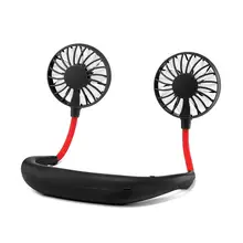 Ленивый спортивный подвесной вентилятор для шеи, воздушный охладитель, вентилятор для улицы, удобный usb зарядка, креативный студенческий мини электрический вентилятор воздушного охлаждения