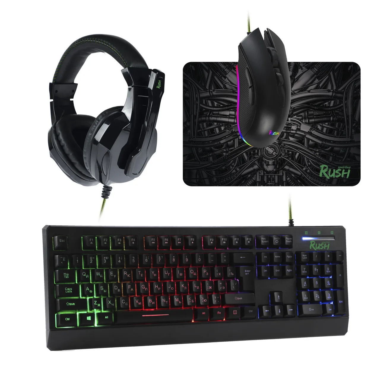 Smart buy комплект игровой 550915g-k мышь+клавиатура rush. Qumo axe strike. Smartbuy rush коврик. Sbc-307728g-k. Rush набор.