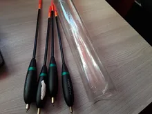 Peces rey 5 estilos abeto Barguzinsky boya corcho de pesca mezclado tamaño 20cm-26,5 cm cobre plomo de roca boya equipo de pesca de carpa
