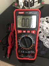 TASI TA801A/B/C/D multímetro Digital Mini Smart Ture Rms Ac Dc Ncv rango automático Digital probador multímetro Ohm, Hz medidor de voltaje