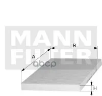 Фильтр Салона Frecious Plus Mann-Filter Fp2733 MANN-FILTER арт. FP2733