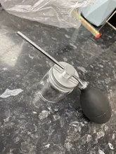 Bomba de silicona para el cuidado del cabello, extensiones ligeras, aplicador en aerosol, suministros portátiles, boquilla de fibra en polvo para la pérdida de cabello, herramienta para salón y hogar