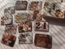 Paquete de 45 unidades de pegatinas Vintage de flores para manualidades, pegatinas para álbumes de recortes, papelería, planificador de confección de álbumes