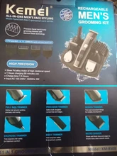 Hair-Trimmer Beard Electric-Hair-Cutting-Machine Body Waterproof Kemei Professional 6-In-1