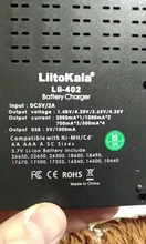 18650 Battery-Charger Nimh 16340 Aa/aaa 10440 Liitokala lii-402 26650
