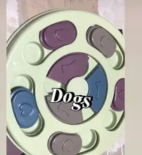 Rompecabezas interactivo para perros medianos y pequeños, juegos de entrenamiento para mascotas, alimentador para cachorros medianos y pequeños, aumento IQ, alimentación de dispensación lenta