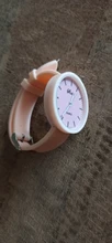 Reloj de pulsera de silicona para Mujer, nuevo accesorio de moda, de cuarzo, coreano, Color caramelo, 2021