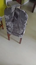 Chair Case Universal Home Removable Restaurant Modern for Party Washable Size-Printed