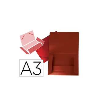 

Folder led Holder staples polypropylene DIN A3 red translucent FLEXIBLE LOMO