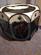 House Fences Kennels Cage Dog-Tent Pet Playpen Foldable Outdoor Breathable Large Cat