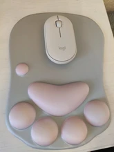 Mice-Mat Rest-Support Mouse-Pad Computer Wrist Silicone Cute PC No Nonslip Cat-Paw