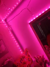 luces led,RGB 5050/SMD2835 cinta Flexible DIY tira de luz Led RGB cinta de diodo DC 12V app bluetooth