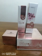 Sakura-suero Facial hidratante de Japón, crema Facial que elimina la hinchazón, elimina las ojeras, mascarilla de ojos que destiñe las líneas finas