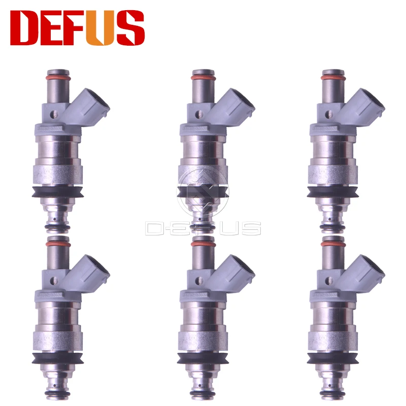 

Топливная форсунка DEFUS 6x для Toyota 4runner Tacoma T100 Camry Lexus ES300 3,0 3.4L V6 23250-62030 2325062030 бензиновая Автомобильная Форсунка