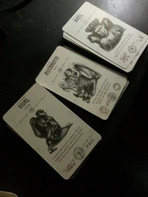 Juego de cartas de Tarot oculta, oráculo, fiesta familiar, tablero de naipes, juegos de adivinación, PDF