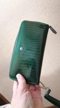 Women Wallets Card-Holder Wristlet Girls Purse Genuine-Leather High-Quality Luxury Brand