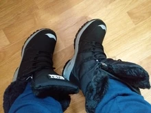 Moipheng-Botas de nieve de media caña para mujer, botines impermeables cómodos con cordones, calidad de abrigo, para invierno