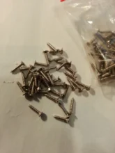 Tornillo de cabeza plana para carpintero, 100 Uds., 2x6mm, 2x7mm, 2x8mm, 2,5x8mm, 2,5x10mm, accesorios de hardware para mobiliario caja de madera