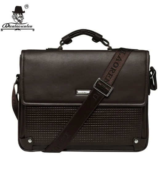Men 'S leather handbag 13 inch DIOULAORENTOU OX694| |