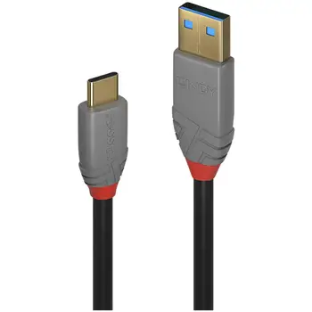

Cable Usb 3.1 Type C to A Anthra Line with 5a, 1 mLINDY17.48