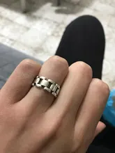 Foxanry-anillo minimalista de Plata de Ley 925, cadena hueca cruzada creativa, joyería geométrica para fiesta, regalos