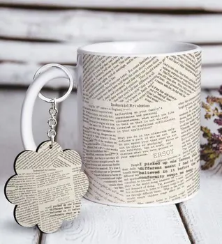 

Personalized Retro Newspaper White Mug and Keychain Gift Seti-2 Reliable Quality Cost Effective Gift Coolest Considerate