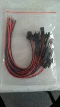 JST SM Cable Wire-Connector Pigtail-Plug Male-To-Female 15cm Long 10pcs/5pairs
