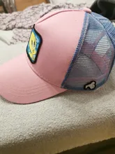 Capslab-Gorra de malla con diseño de Bugs Bunny para hombre y mujer, gorro de béisbol con diseño de pantera ajustable, de dibujos animados Snapback, unisex