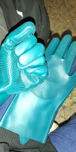 Guantes de limpieza para aseo de mascotas, perros y gatos para baño de, lavaplatos, limpieza mágica, guante de silicona para depilación