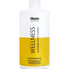 Likato, WELLNESS Шампунь-скраб для жирных волос Likato 750мл