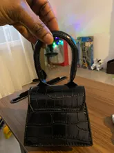 Jacquemus-Mini bolsos cruzados para mujer, bolso de marca famosa, de diseñador de lujo, con patrón de cocodrilo, 2021