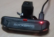 Bike Taillight Safety Warning Usb-Rechargable ROCKBROS Waterproof LED Riding