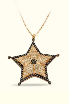 

Star Gold Necklace 02-324-K1057A
