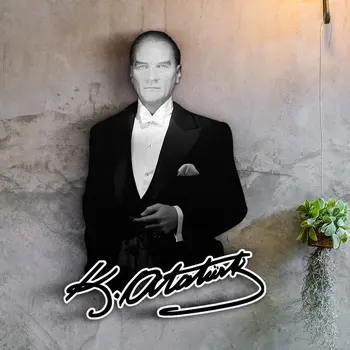 

Ataturk Design Signed Wood Wall Table (Model 3) reliable Quality The Love Of the Homeland Ataturk Cost Effective Decor Business House