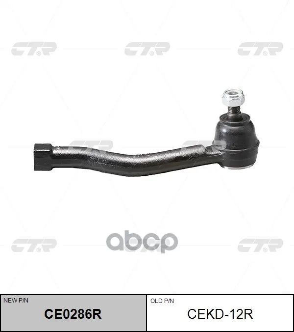 Наконечник Рулевой Ctr Ce0286r (Cekd-12r) CTR арт. CE0286R |