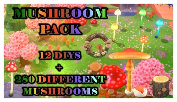

Animal Crossing: New Horizons | Mushroom Pack |