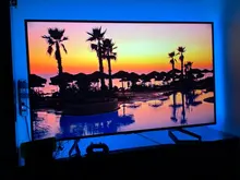 Tira de luces LED con Sensor de movimiento para cocina y habitación, interruptor USB de luz nocturna con Sensor de barrido manual, CC de 5V, SMD 2835