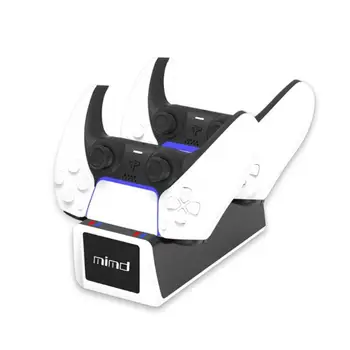 

Handle Controller USB Charger Dual Charging Dock Stand Station Cradle Holder for PS5 Gaming Console Gamepad Accessories