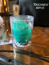 Esponja de maquillaje cosmético, corrector en polvo, juego de licuadora, esponja de base de maquillaje en húmedo, herramienta cosmética más grande, esponja de maquillaje