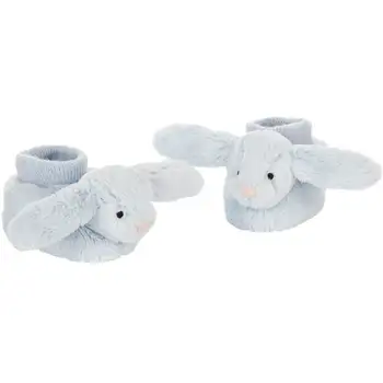 

Booties plush blue Rabbit Shy