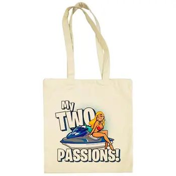 

Cloth bag Jet Ski And Girls My Two Passions