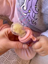 Chupete con mordedor de comida fresca para bebé, tete de alimentación con seguro para la tetina, pezón de alimentación para niños