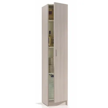 

Cabinet wardrobe multi-purpose 1 door, Oak color, measurements: 182 cm (high) x 37 cm (width) x 37 cm (bottom)