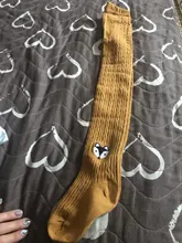 YWHUANSEN-pantimedias para niños de punto para primavera y otoño, medias de doble aguja de algodón para niñas, ropa de invierno con animales